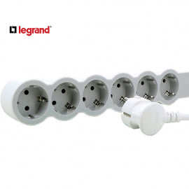 LG 694572 PRODUZNI BLOK 6X2P+E 5M (BELA/S.SIVA)