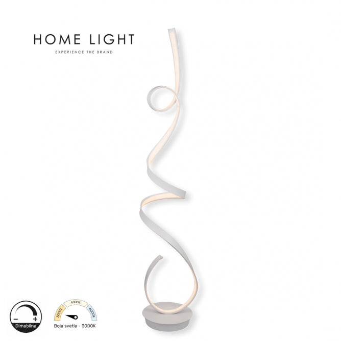 LUNA 145 PODNA LAMPA 54W 3000K BELA