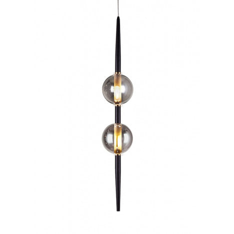 LUNA 152 VISILICA G9 WITHOUT BULB-SMOKE GLASS