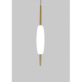 LUNA 160 VISILICA 8W 3000K BRASS GOLD