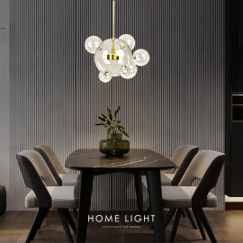 LUNA 197 LUSTER LED 14W 3000K ANTIQUE MESING