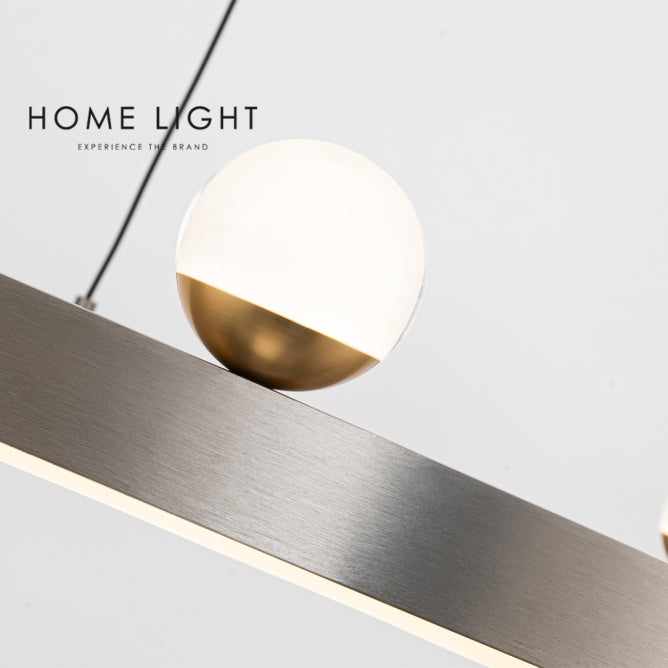 LUNA 232 LUSTER 40W 3000K SIVA/ZLATO