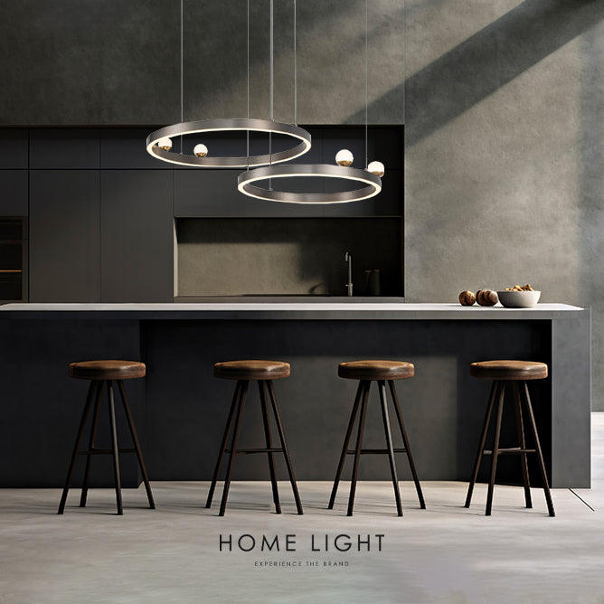 LUNA 234 LUSTER 78W 3000K SIVA/ZLATO