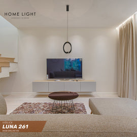 LUNA 261 VISILICA 24W 3000K CRNA