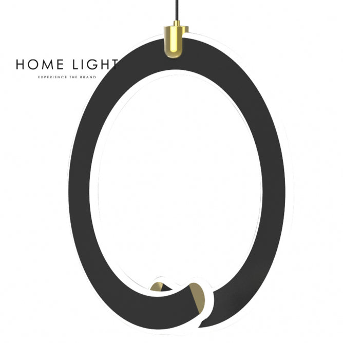 LUNA 261 VISILICA 24W 3000K CRNA