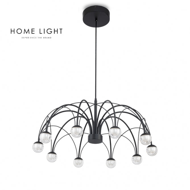 LUNA 319 LUSTER 37W 3000K CRNI