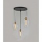 LUNA 79 VISILICA 3*E27 COGNAC GLASS