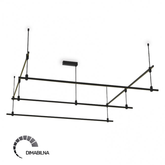 MAGNETIC 9606 SINSKI SKLOP KVADRAT 150W 24V DC CRNA