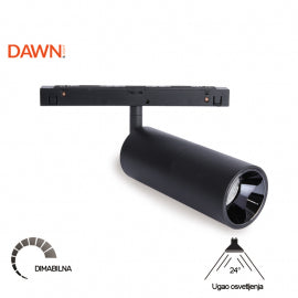 MAGNETIC REFLEKTOR LED11-15W 3000K 24° 48V DC CRNI