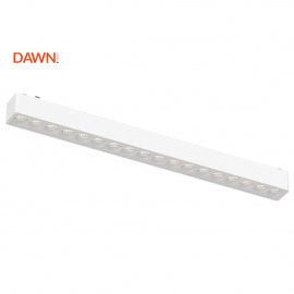 MAGNETIC SLIM SVETILJKA LED26-18T 18W 3000K 24° 48V DC BELA