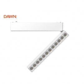MAGNETIC SLIM SVETILJKA LED26-ZD-12T 12W 3000K 24° 48V DC BELA