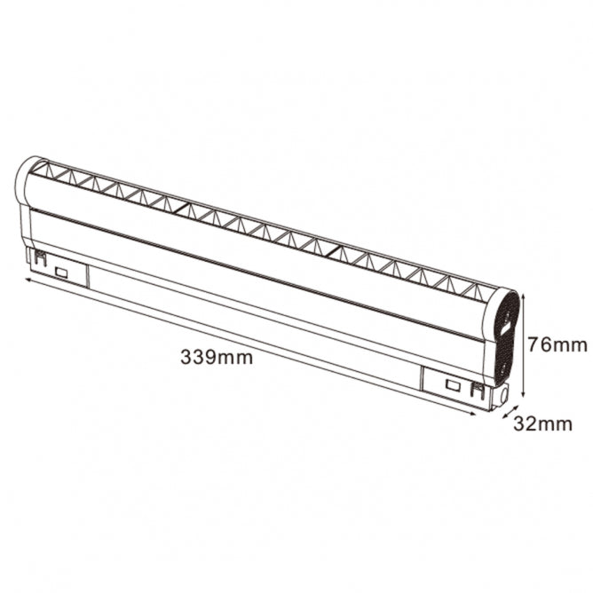 MAGNETIC SVETILJKA LED14-15W 3000K 30° 48V DC CRNA NEW