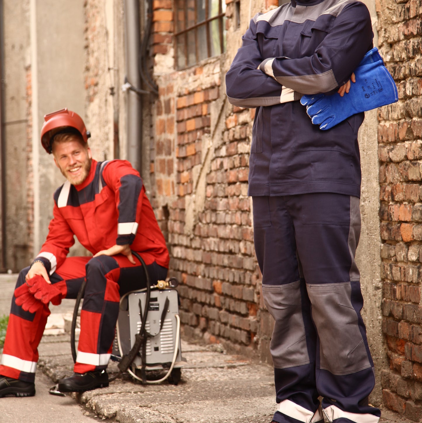 Zaštitne radne farmer  pantalone EREBUS navy