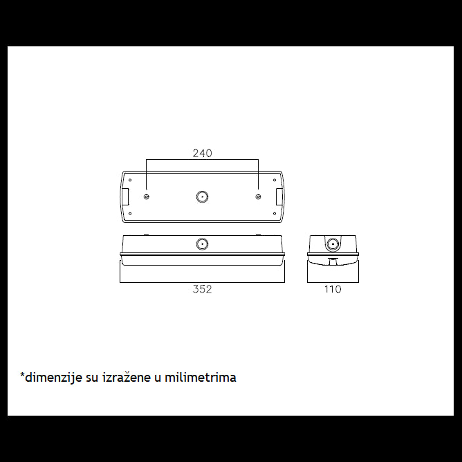 PANIK SVETILJKA LE508 LED