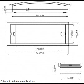 PANIK SVETILJKA LE510 LED