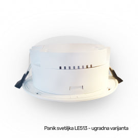 PANIK SVETILJKA LE513 6W 5000K 450LM NAD/UG IP20