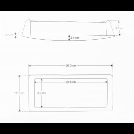PLASTICNI RAM ZA PANIK LAMPU GR 9