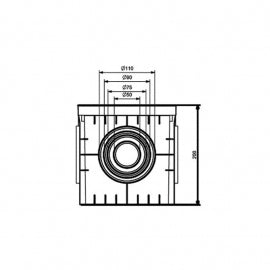 PODNA PVC KUTIJA 30X30X30 MD9100
