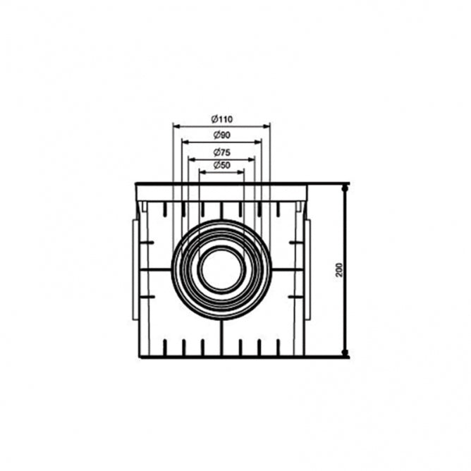 PODNA PVC KUTIJA 30X30X30 MD9100