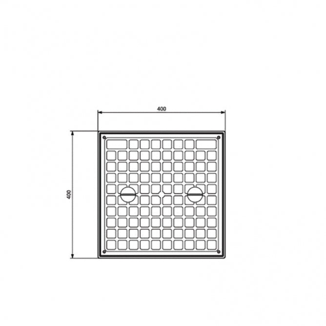 PODNA PVC KUTIJA 40X40X40 MD9110