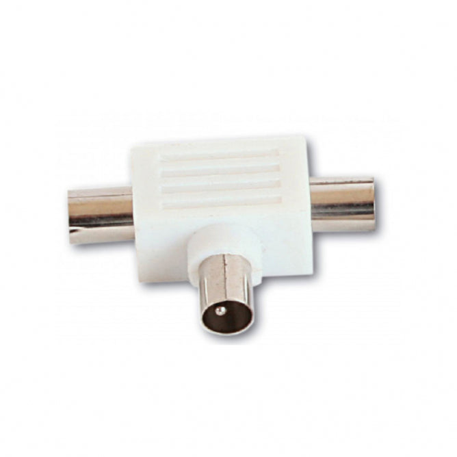 RACVA PVC 1/2, F KONEKTOR-2xRF ZENSKI 1XRF MUSKI, (0194)