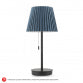 RL STONA LAMPA HN2432B-B-GRY MATT BLACK + GREY BLUE