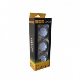 ROZETNA SA LED SIJALICOM 3x5w 3000K