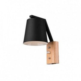 RUSTIK 122 ZIDNA LAMPA 1*E27 BLACK