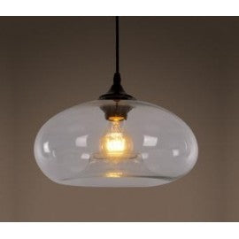 RUSTIK 14 VISILICA DD-0510 1*E27 BLACK/CLEAR GLASS