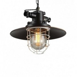 RUSTIK 20 VISILICA DSMA08 1*E27 BLACK