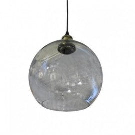 RUSTIK 81 VISLICA 1*E27 GOLD/CLEAR GLASS