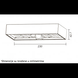 SOLARNA LED SVETILJKA LD-SWL-6W CRNA