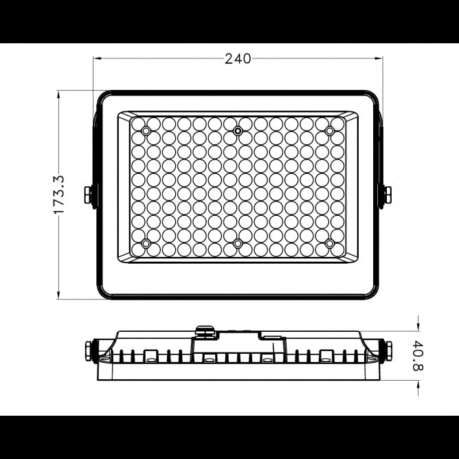 SOLARNA SVETILJKA A03 100W 4000K IP65