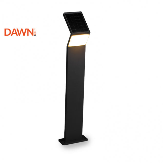 SOLARNA SVETILJKA STUBNA B01 3W 4000K IP54 SIVA