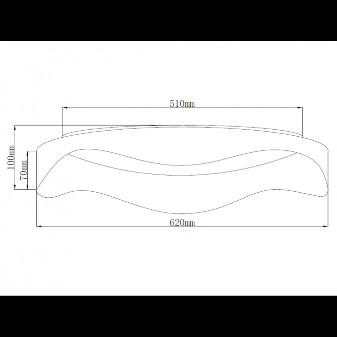 SOLEA 15 PLAFONSKA SVETILJKA 24W 3000/4000/6000K CRNA