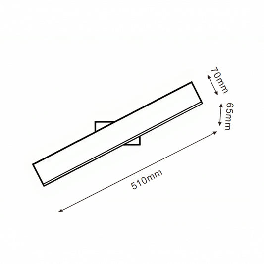 SOLEA 16 ZIDNA SVETILJKA 10W 3000/4000/6000K CRNA