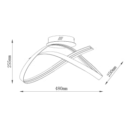 SOLEA 18 LUSTER 26W 3000KCRNA