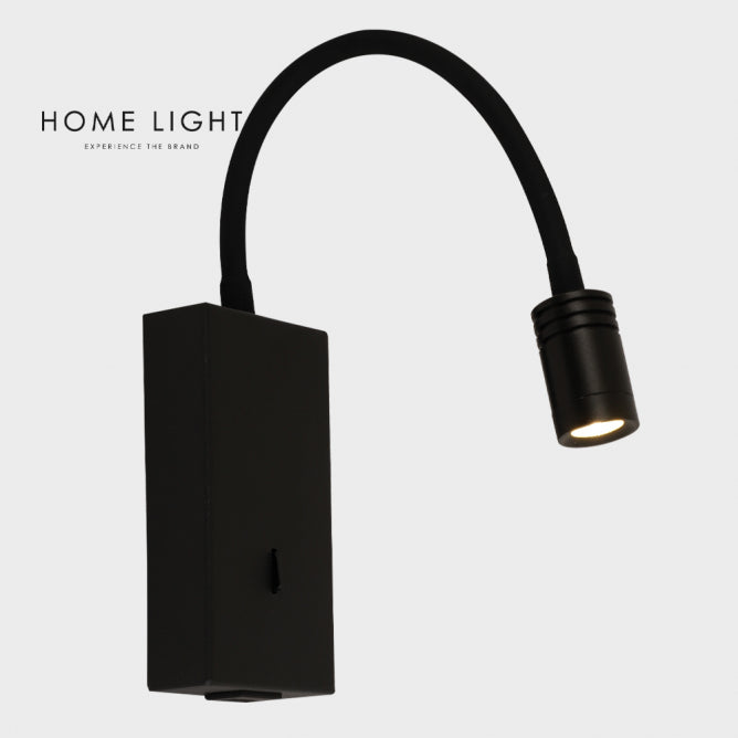 SOLEA 47 ZIDNA LAMPA 3W 3000K CRNA