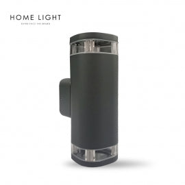 SVETILJKA 2182S ZIDNA SIVA 2*GU10 IP54