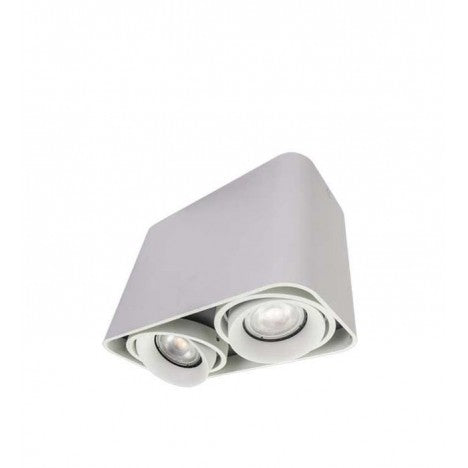 SVETILJKA JM-007 PLAFONSKA 2*GU10 BELA IP20