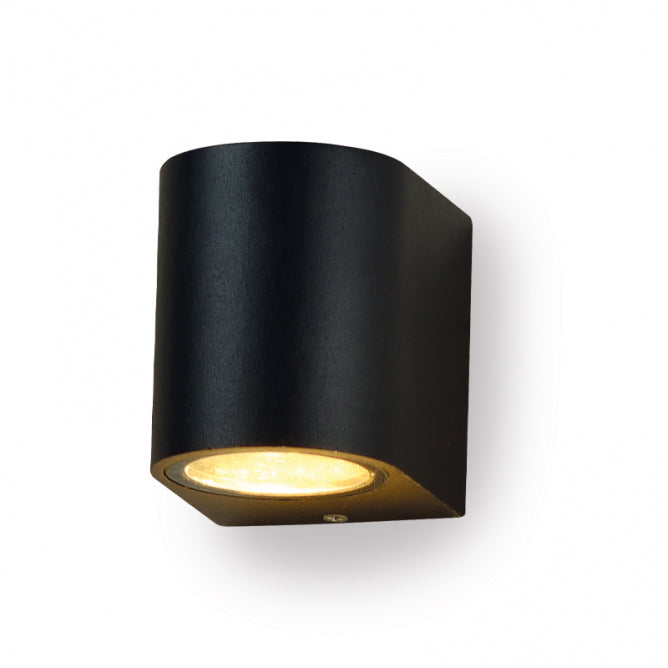 SVETILJKA JM-076 ZIDNA 1*GU10 IP44 CRNA