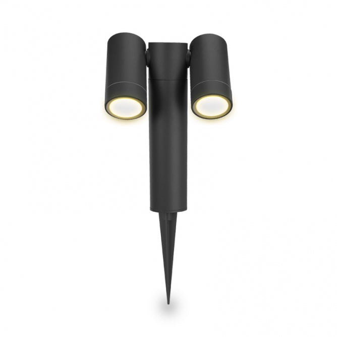 SVETILJKA JM-4825 BASTENSKA 2*GU10 IP65 ANTRACIT