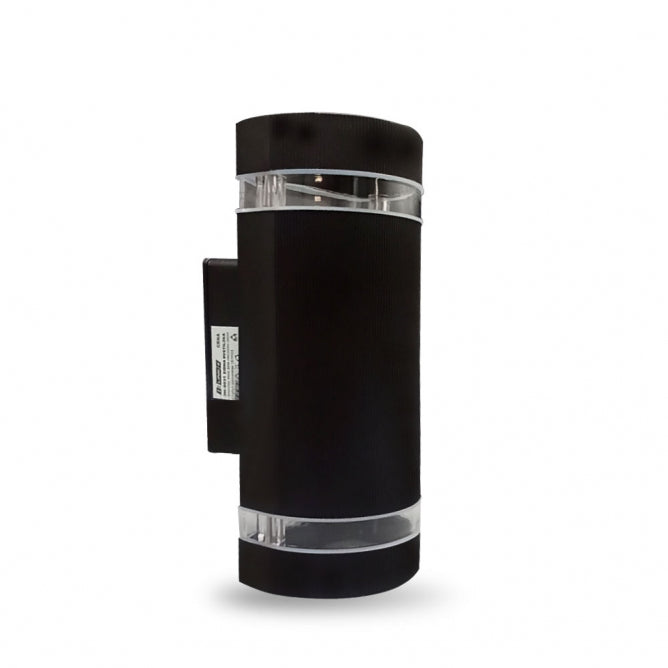 SVETILJKA JM-5031 ZIDNA 2*GU10 IP65 CRNA