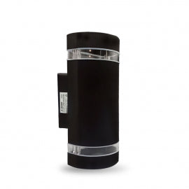 SVETILJKA JM-5031 ZIDNA 2*GU10 IP65 CRNA