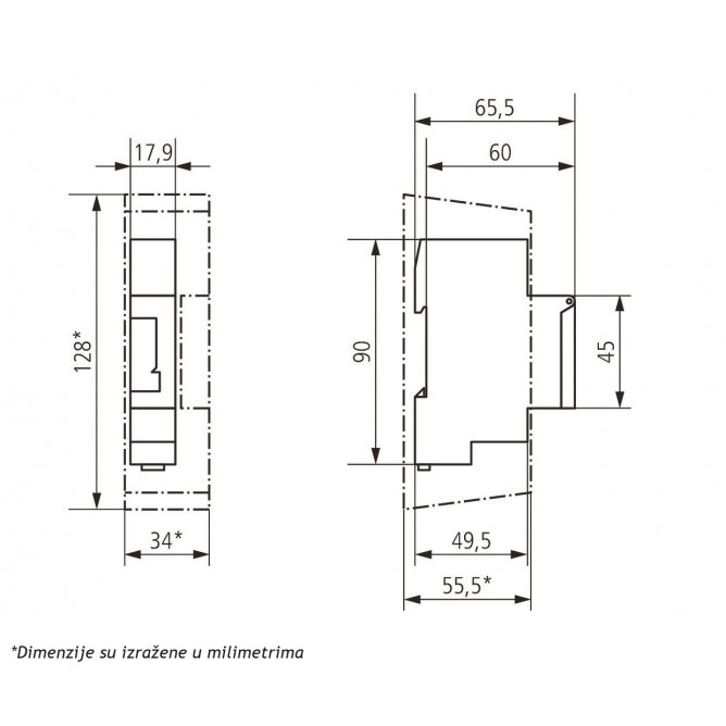 TAJMER SINSKI MEHANICKI TS-GM1 (SUL180A)