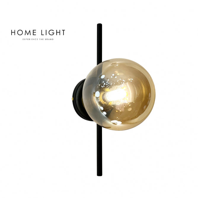 TALIA 43 ZIDNA LAMPA 1*G9 CRNA/BAKAR