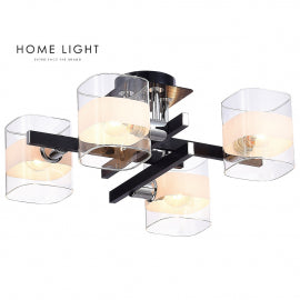 TALIA 57 LUSTER 4*E14 CRNA/HROM