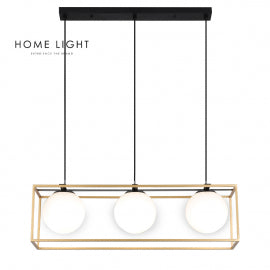 TALIA 72 LUSTER 3XE14 CRNA/ZLATO