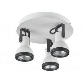 VESTA 211 SPOT-P 3*GU10 black/white