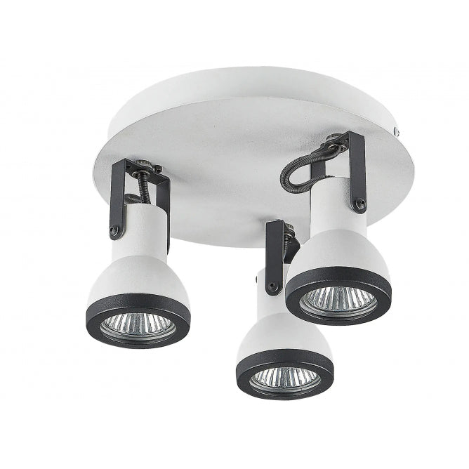 VESTA 211 SPOT-P 3*GU10 black/white